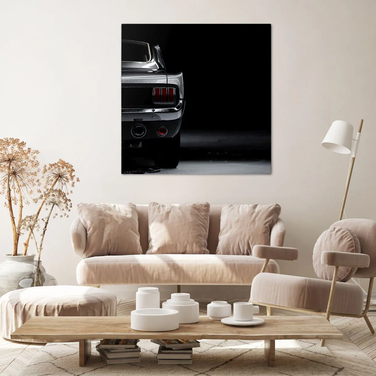 Obraz na plátne - Kúzlo klasiky - 70x70 cm