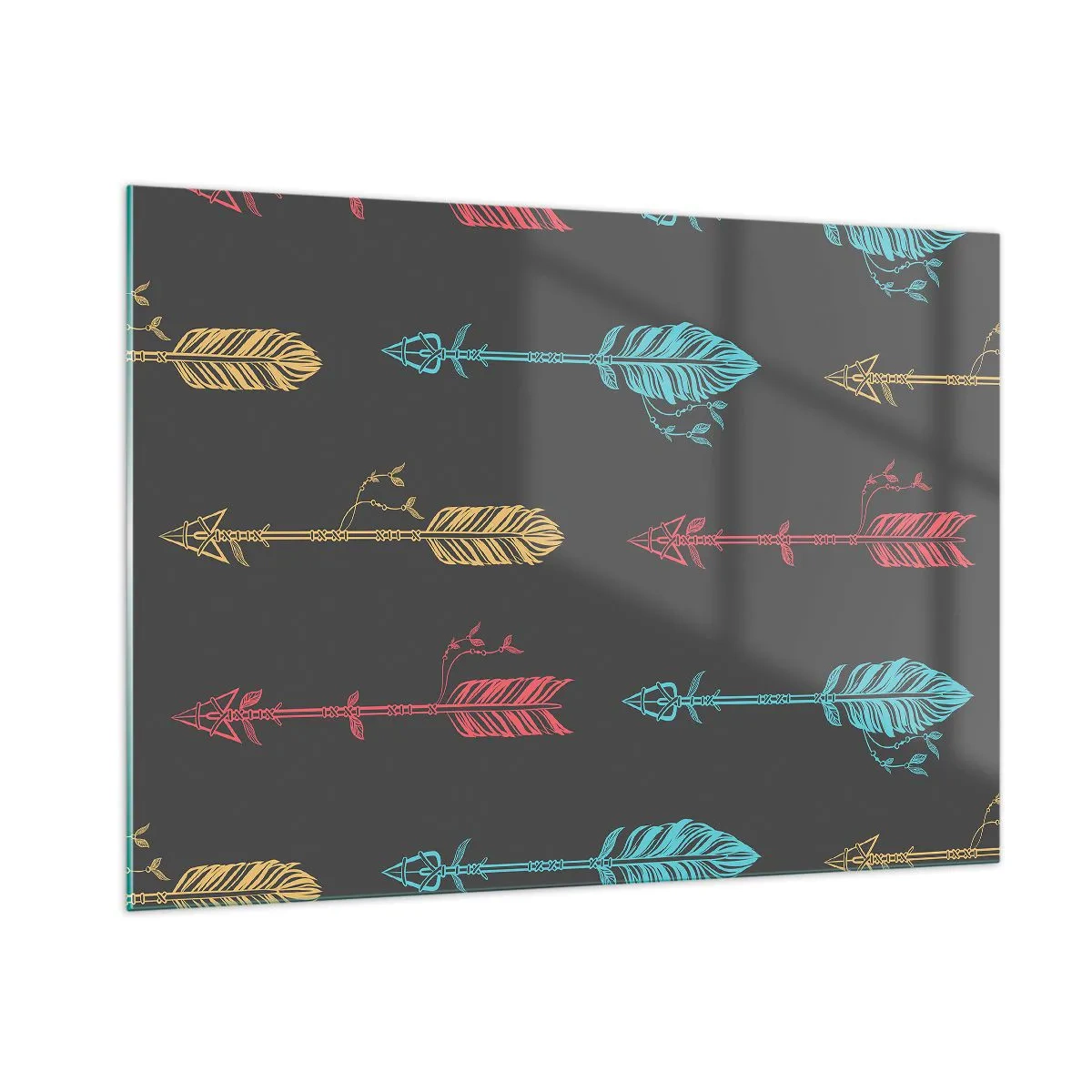 Obraz na skle - Do jednej rady - 100x70 cm