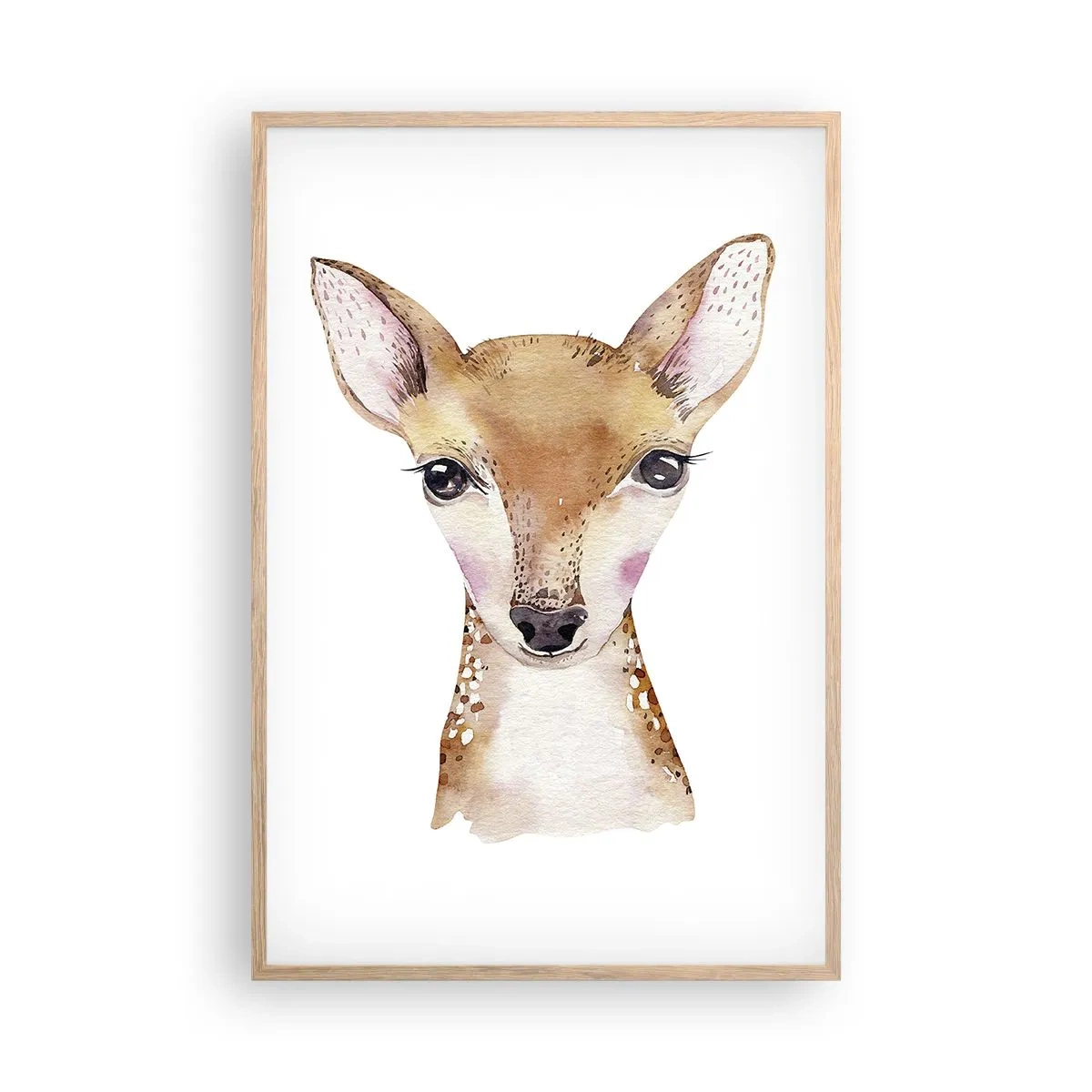 Plagát v ráme zo svetlého duba - Povaha nevinnosti - 61x91 cm