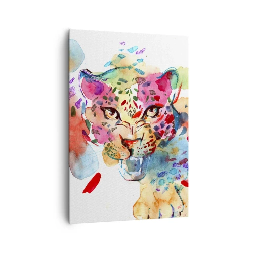Obraz na plátne - Kráska a zviera - 70x100 cm