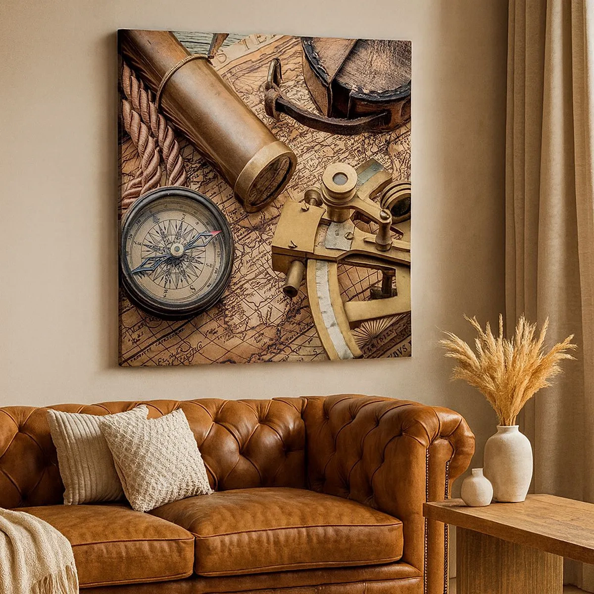 Obraz na plátne - Urči smer - 30x30 cm