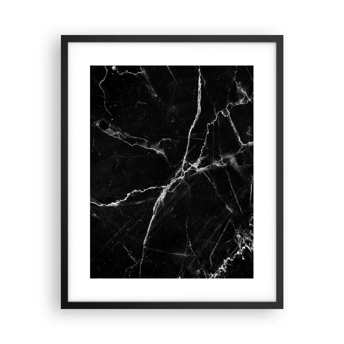 Plagát v čiernom ráme - Tajomný život kameňa - 40x50 cm