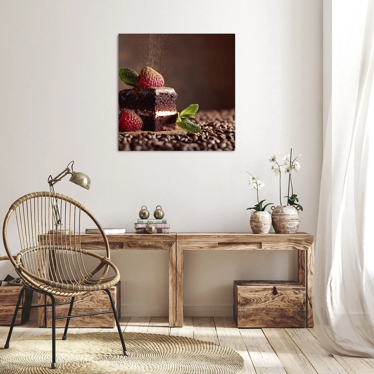 Obraz na plátne - Život je sladký - 60x60 cm