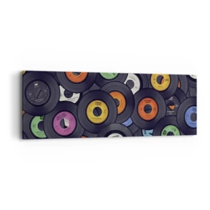 Obraz na plátne - Farby klasiky - 90x30 cm