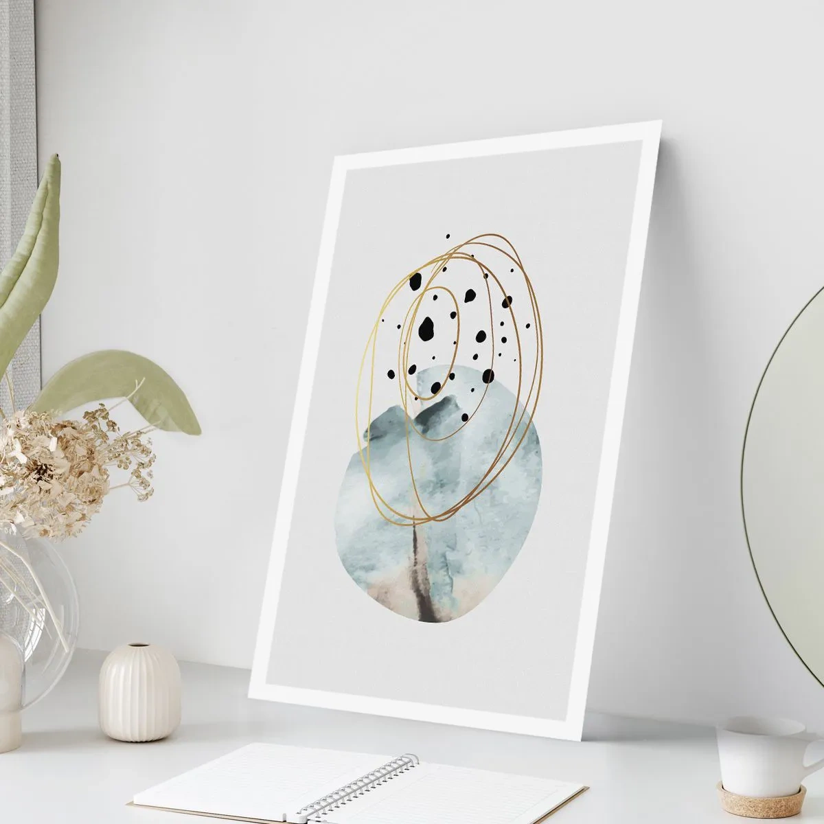 Plagát - V objatí priestoru - 70x100 cm