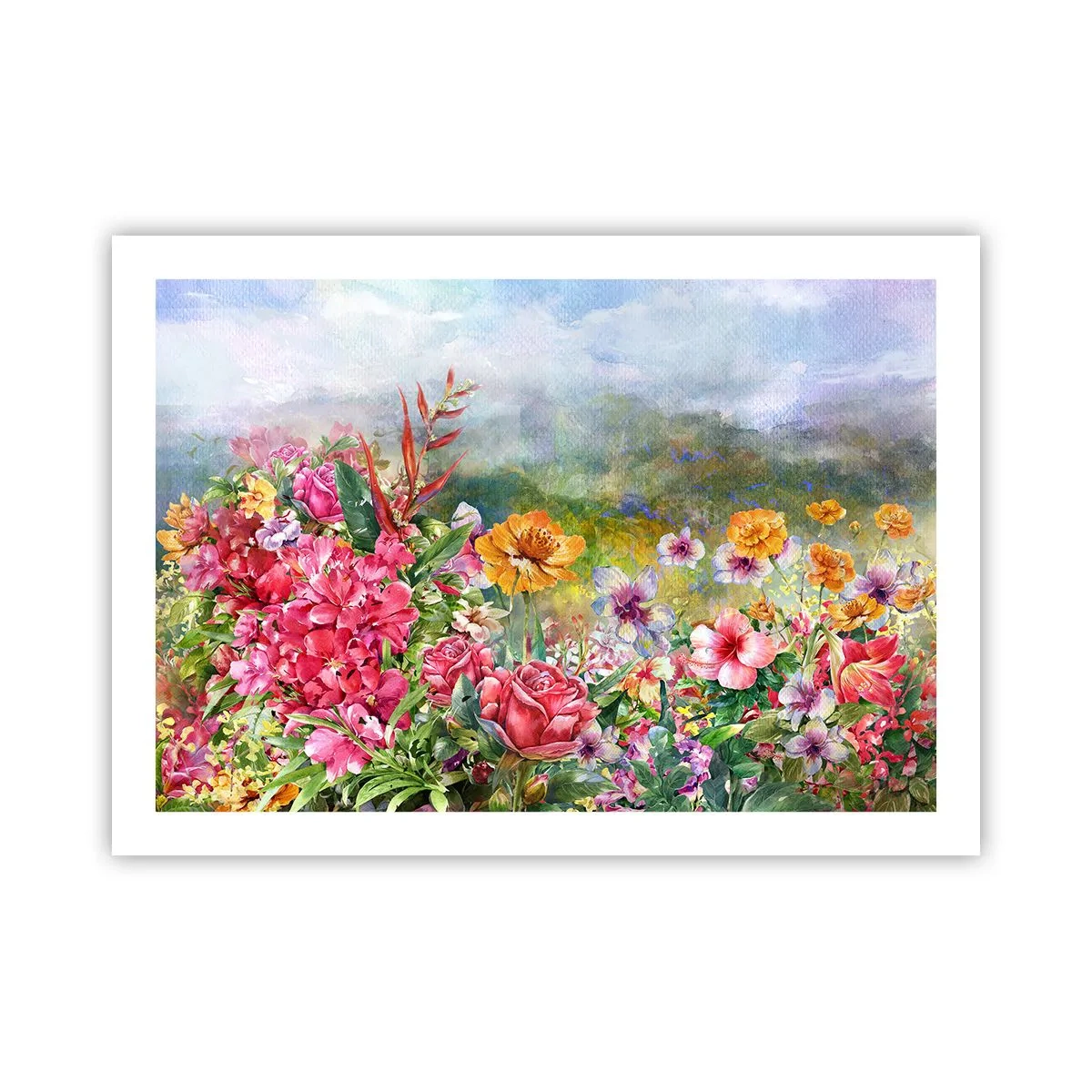 Plagát - Záhrada, ktorá sa zbláznila - 70x50 cm