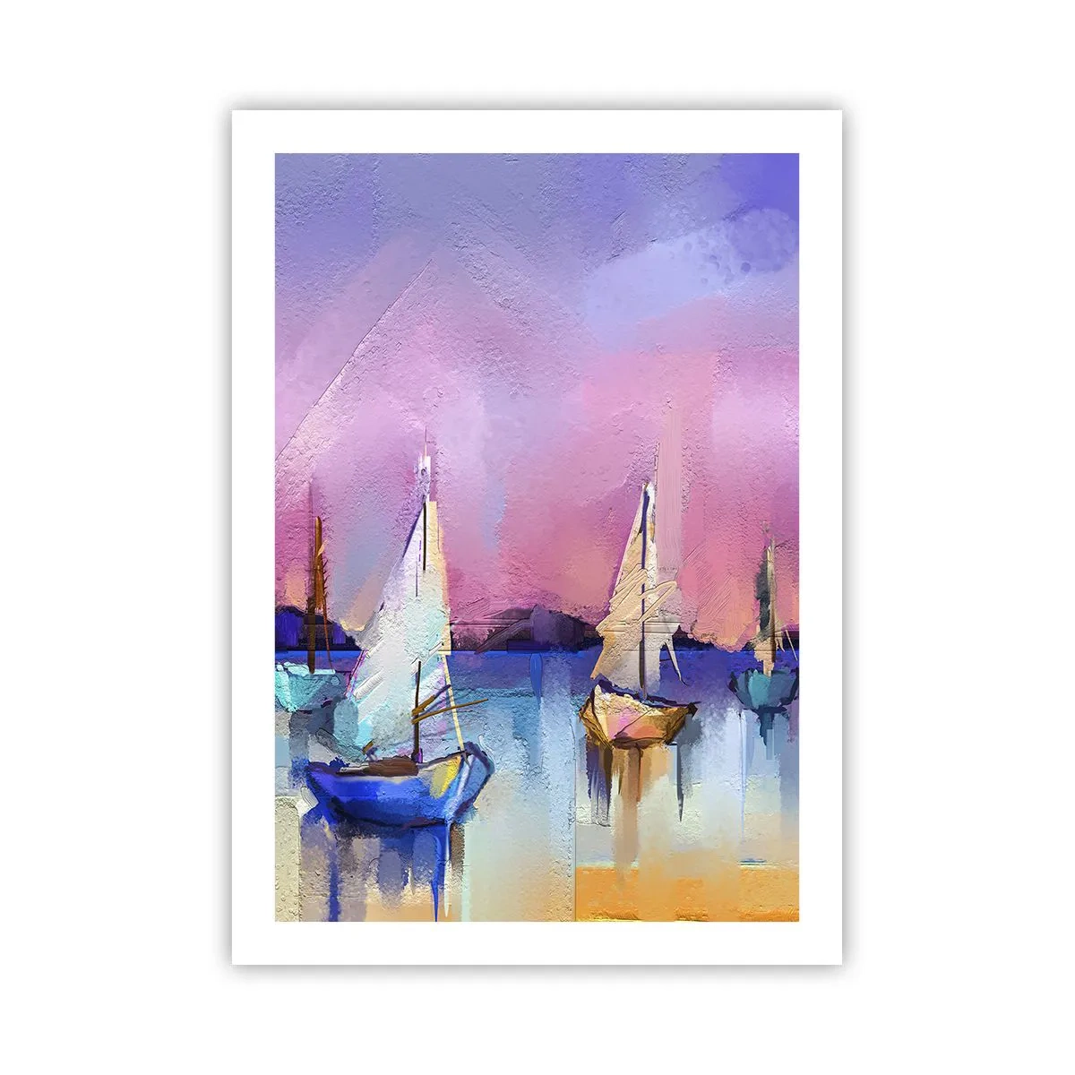 Plagát - Smer: široká voda - 50x70 cm