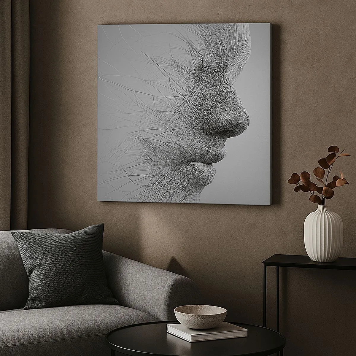 Obraz na plátne - Duch vetra - 30x30 cm