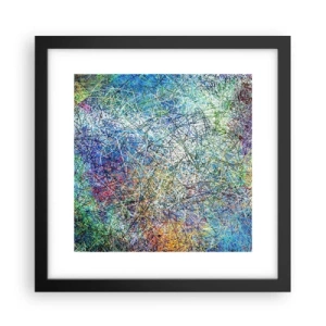 Plagát v čiernom ráme - To nie je tak jednoduché - 30x30 cm