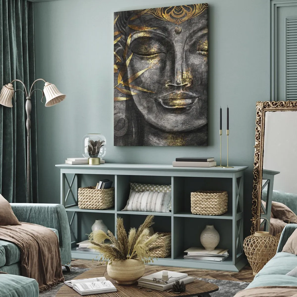 Obraz na plátne - Pocíťte pokoj - 50x70 cm