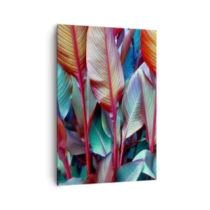 Obraz na plátne - Farebná húština - 70x100 cm