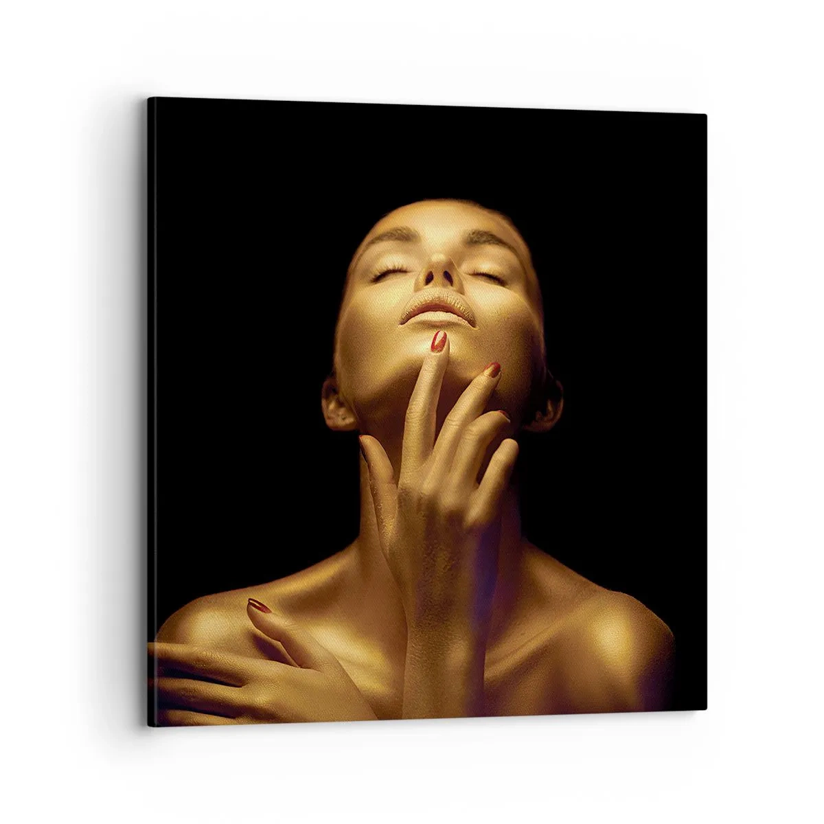 Obraz na plátne - Ako zlatý hodváb - 70x70 cm