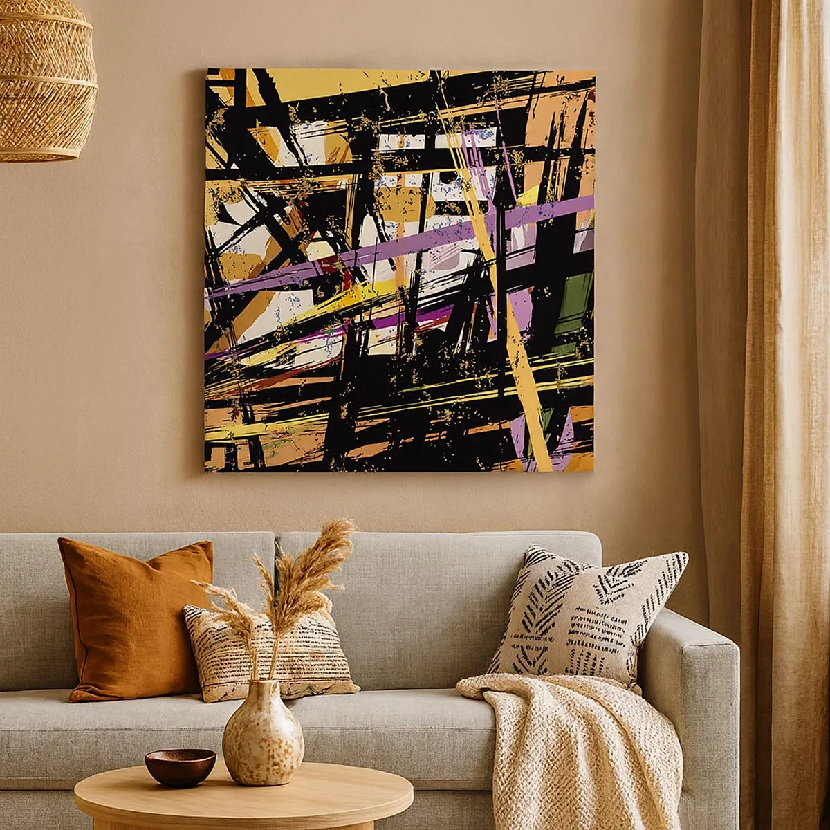 Obraz na plátne - Ostrý rez - 30x30 cm