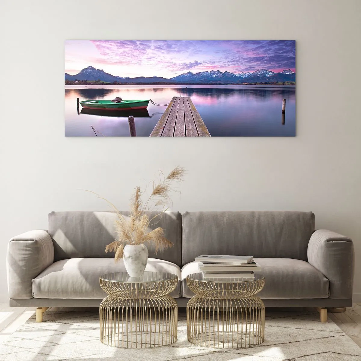 Obraz na skle - Priateľské ticho - 120x50 cm