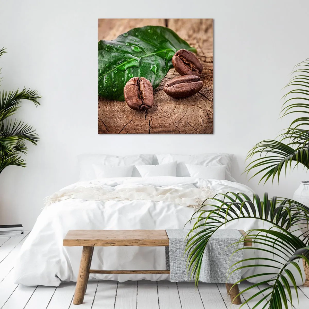 Obraz na plátne - Najskutočnejšia a čierna - 60x60 cm