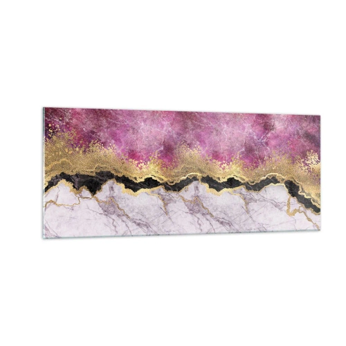 Obraz na skle - Na hranici - 100x40 cm