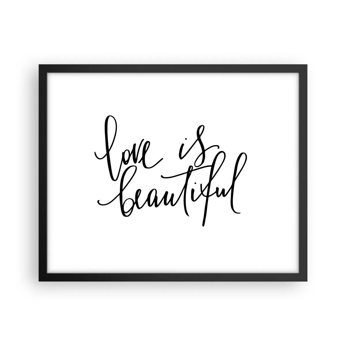 Plagát v čiernom ráme - Prečítaj a zopakuj - 50x40 cm