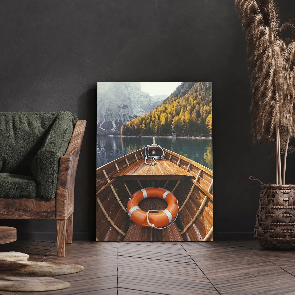Obraz na plátne - Horská túra - 45x80 cm