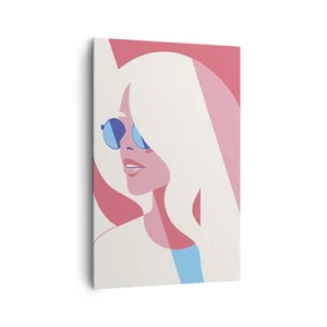 Obraz na plátne - Bola to blondína… - 80x120 cm