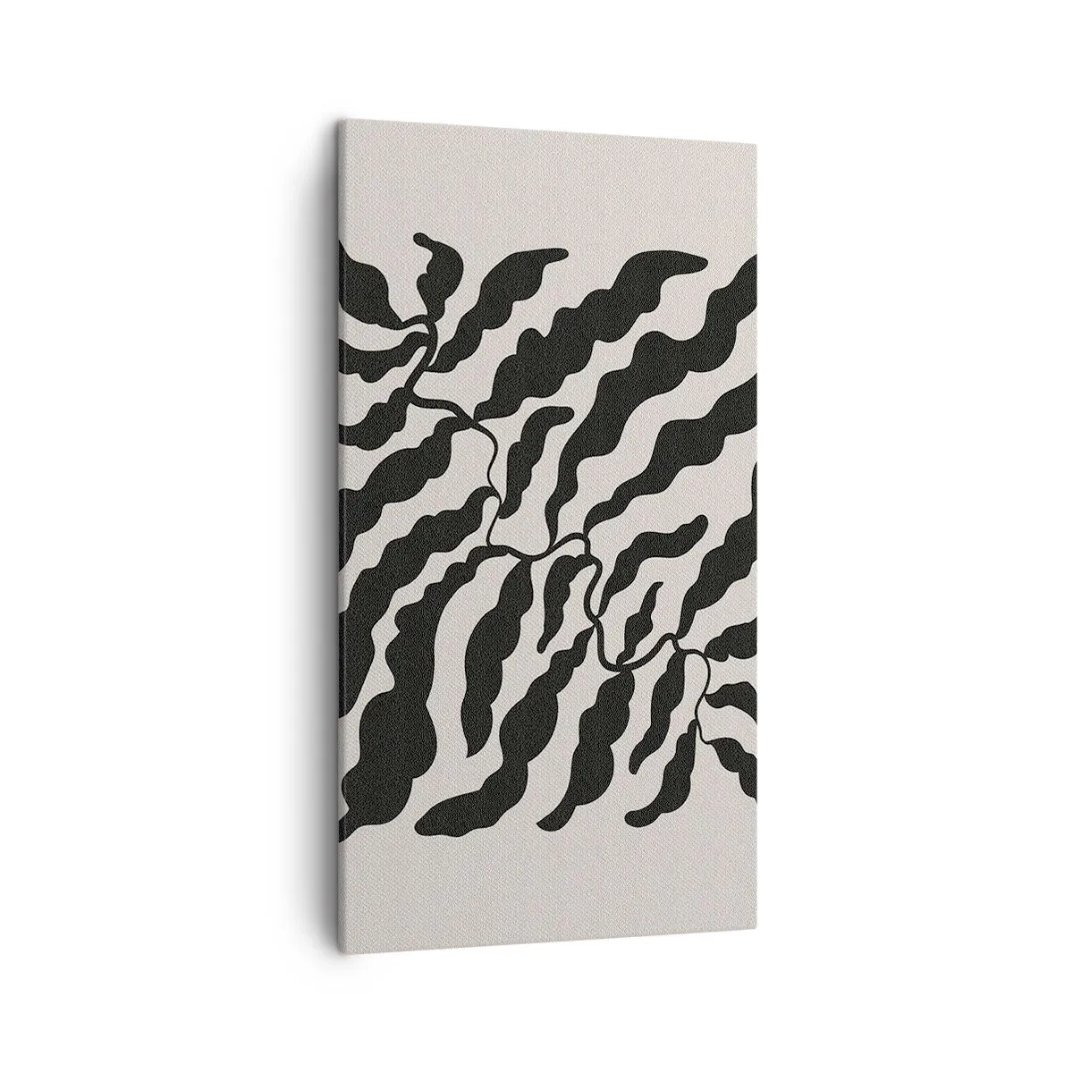 Obraz na plátne - Povaha štvorca - 45x80 cm