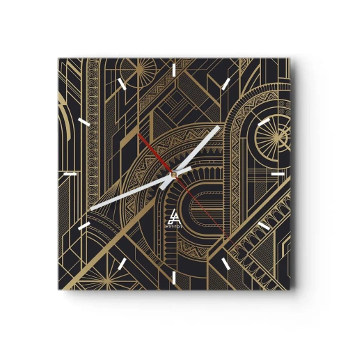 Nástenné hodiny - Koncepty, nápady, plány - 30x30 cm