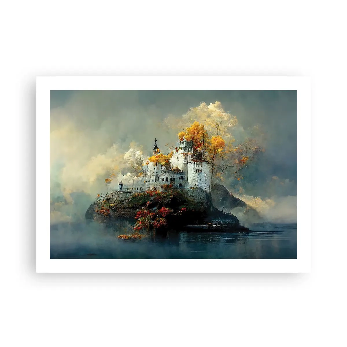 Plagát - Začiatok romantického príbehu - 70x50 cm