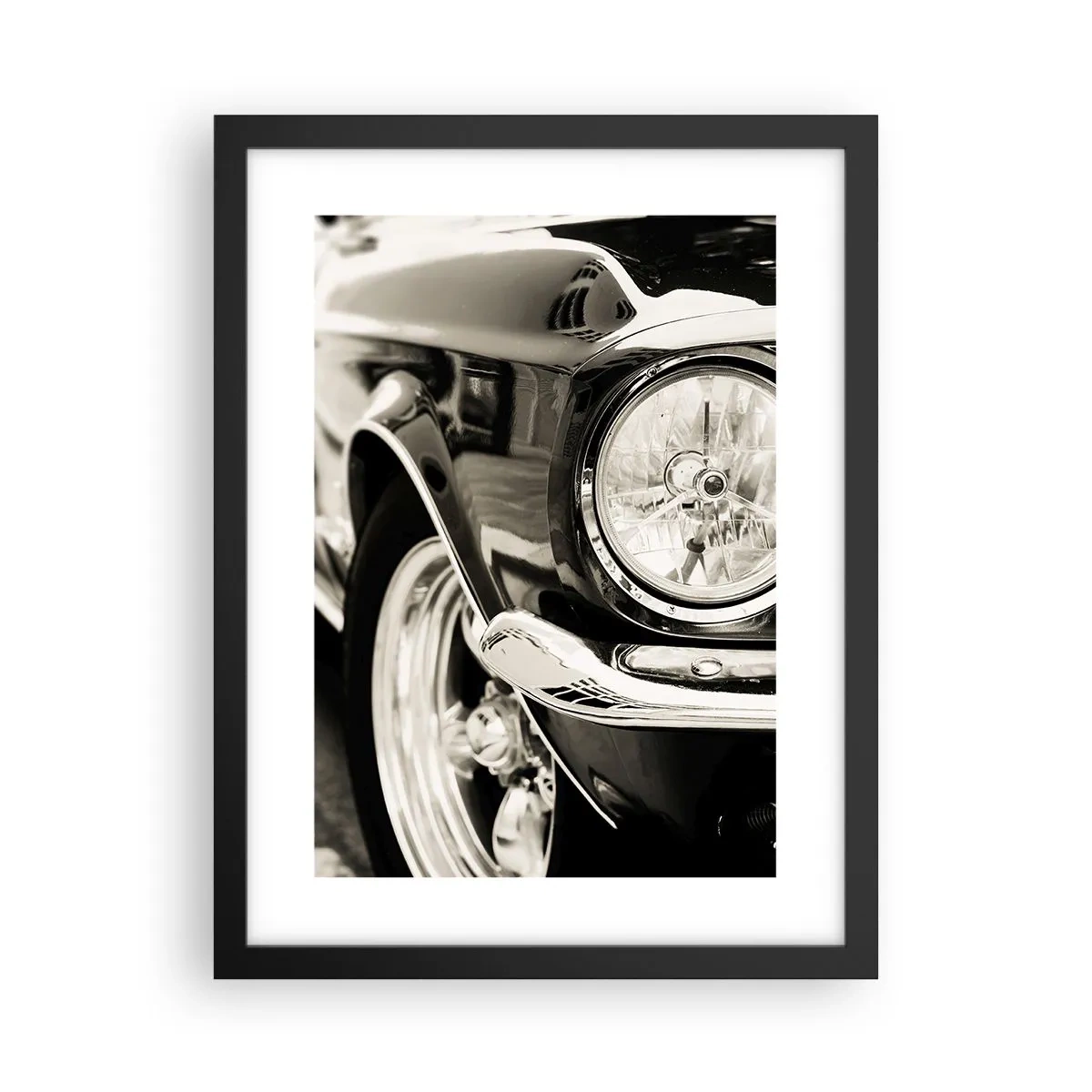 Plagát v čiernom ráme - Nepominuteľný lesk - 30x40 cm