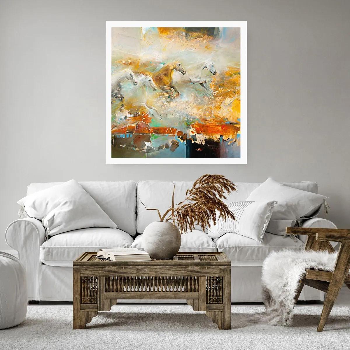 Plagát - Cvála svetlom - 50x50 cm