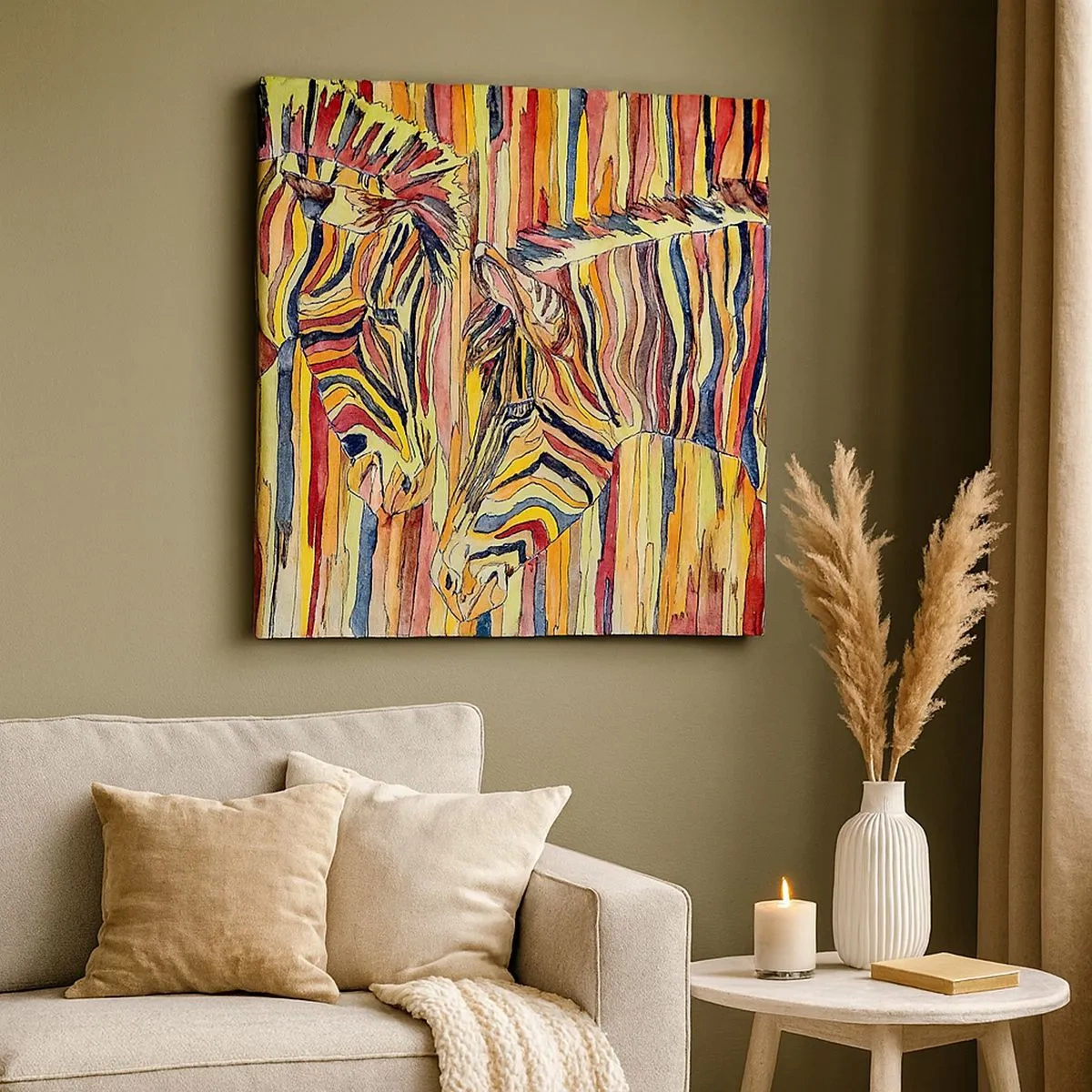 Obraz na plátne - Takže ty tiež… - 30x30 cm