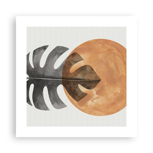 Plagát - Vždy slnko - 40x40 cm