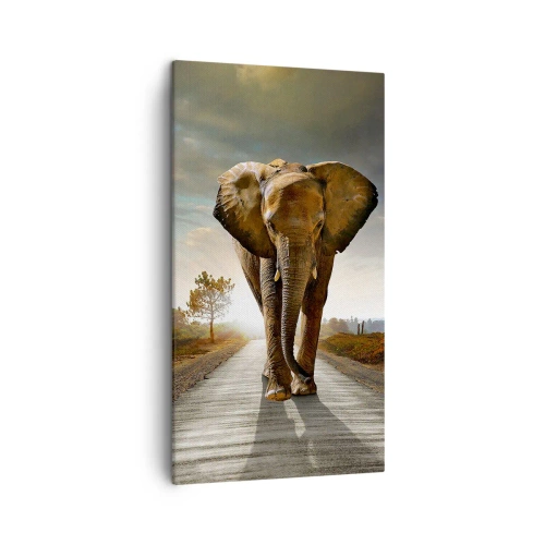 Obraz na plátne - A vôbec nie v sklade porcelánu - 45x80 cm
