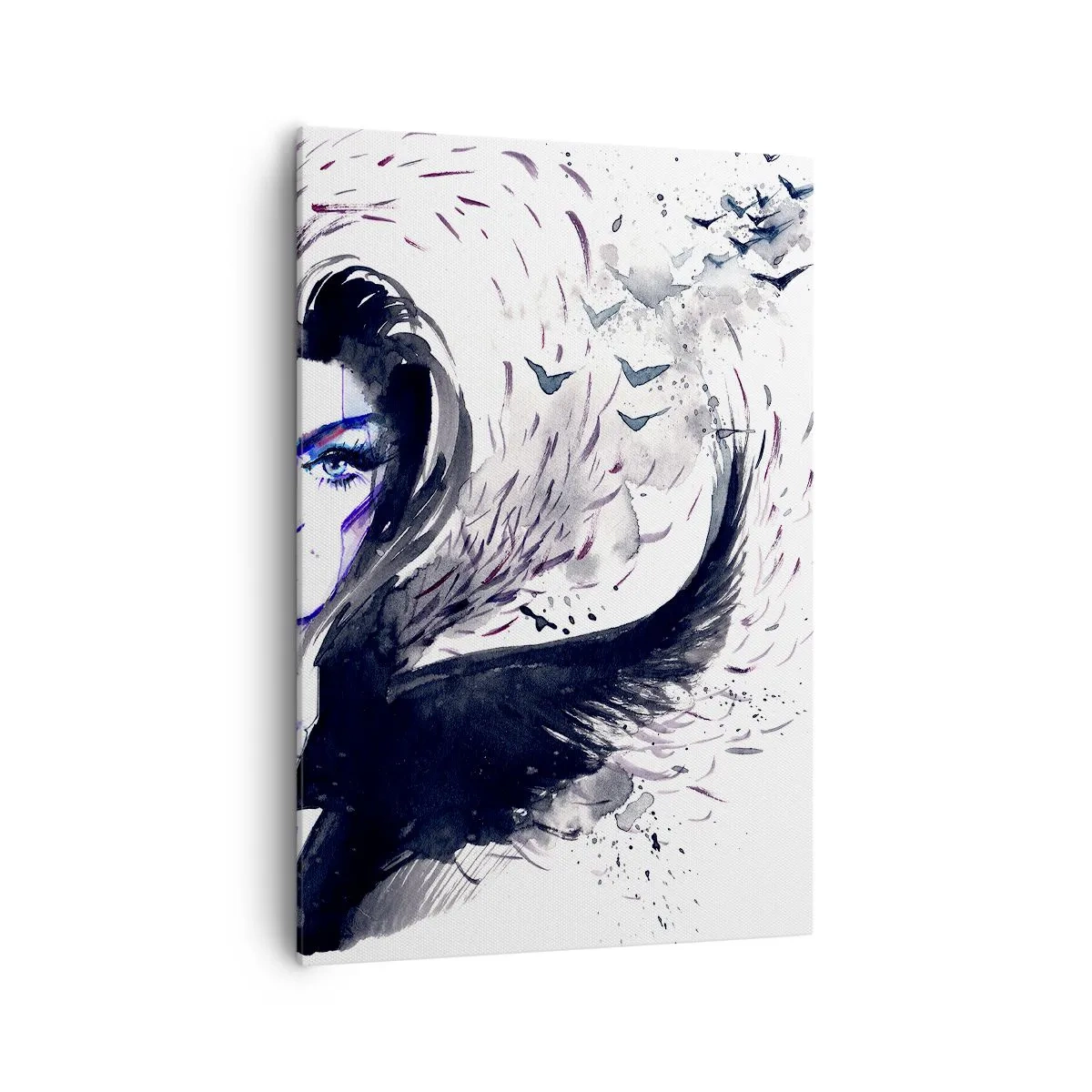 Obraz na plátne - Démonická a krásna - 70x100 cm