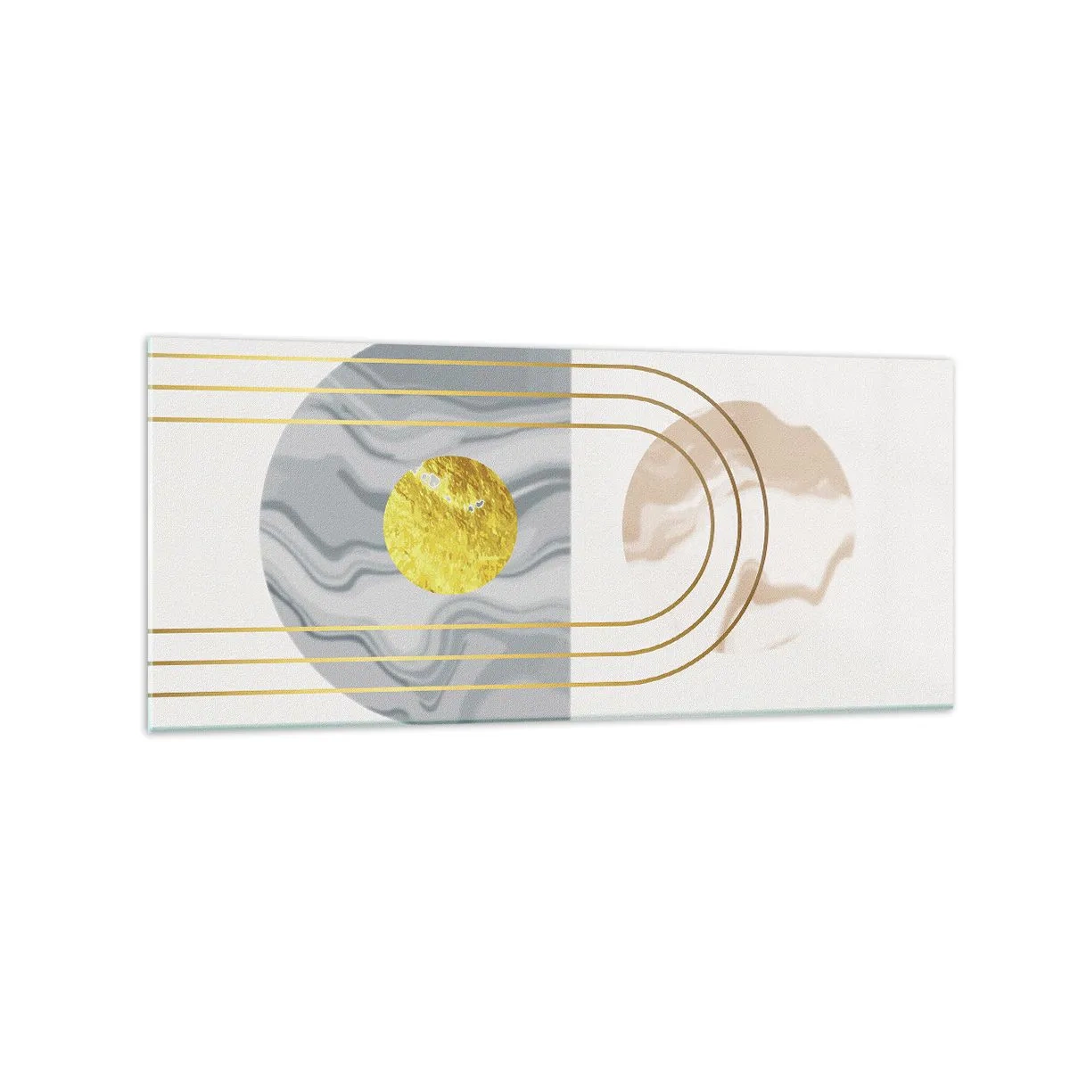 Obraz na skle - Jas a žiarivosť - 120x50 cm