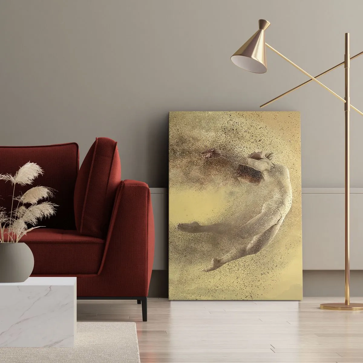 Obraz na plátne - V tanečnom vytržení - 65x120 cm