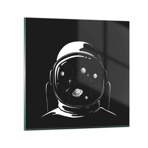 Obraz na skle - Skvelý výhľad - 50x50 cm