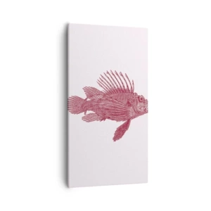 Obraz na plátne - Obyvateľka exotických vôd - 55x100 cm