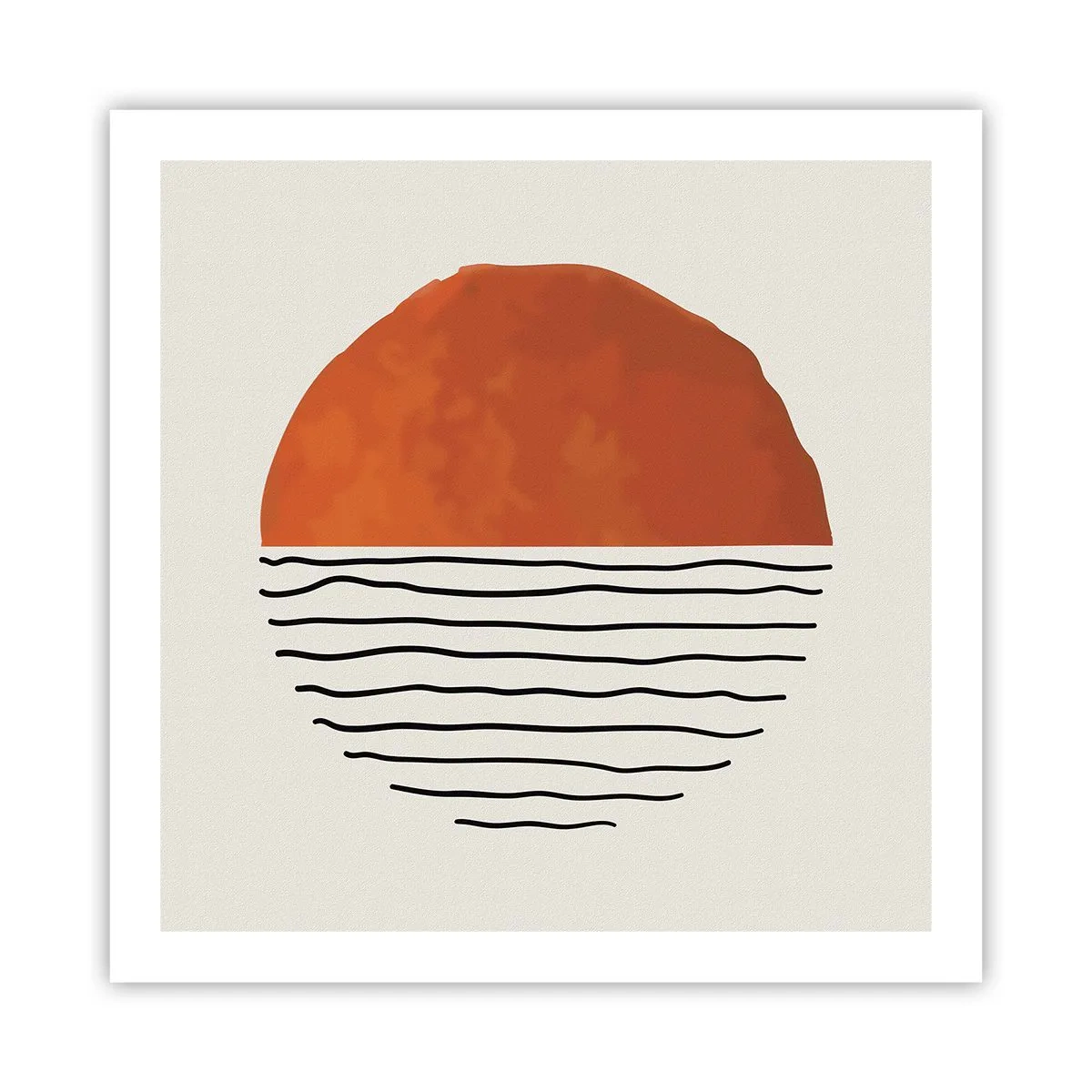 Plagát - V japonskej atmosfére - 60x60 cm