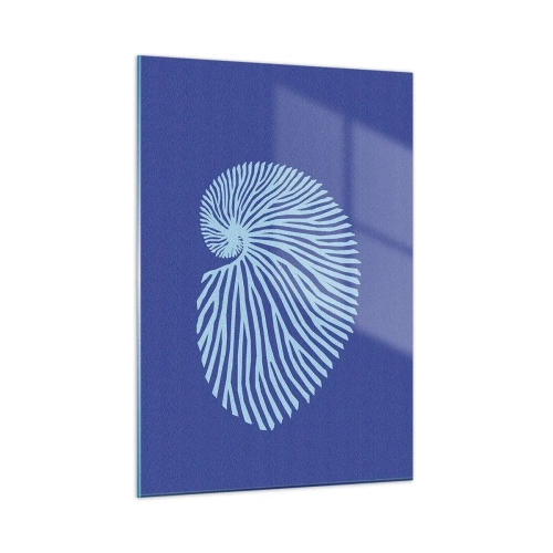 Obraz na skle - Zrodenie mušle - 50x70 cm