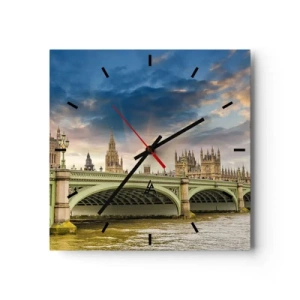 Nástenné hodiny - Čas sa zastavil v Impériu - 40x40 cm