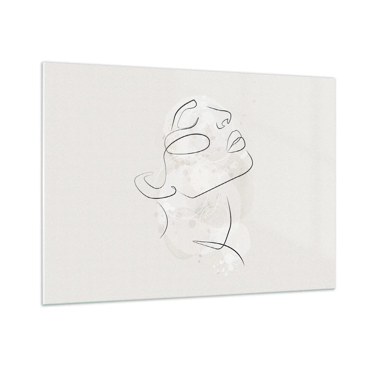 Obraz na skle - Náčrt sna - 100x70 cm