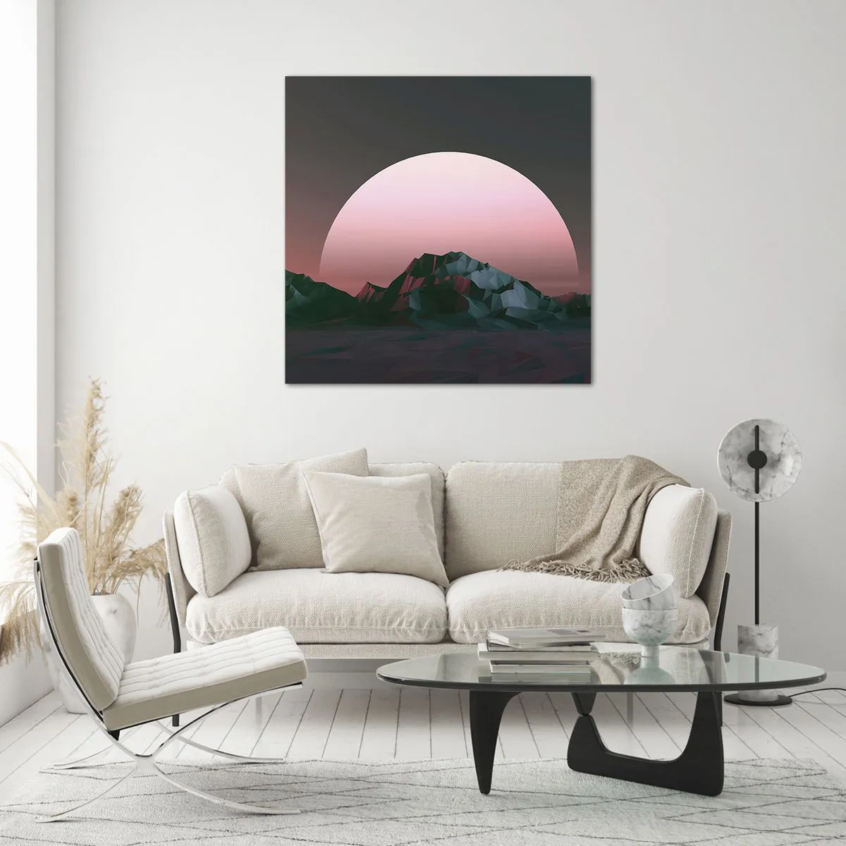 Obraz na skle - V susednej galaxii - 40x40 cm