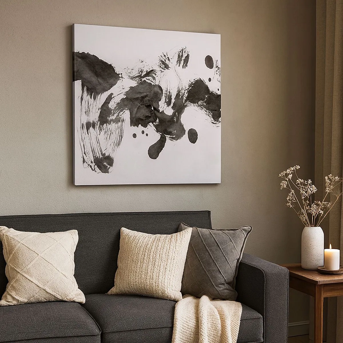 Obraz na plátne - Metóda v šialenstve? - 30x30 cm