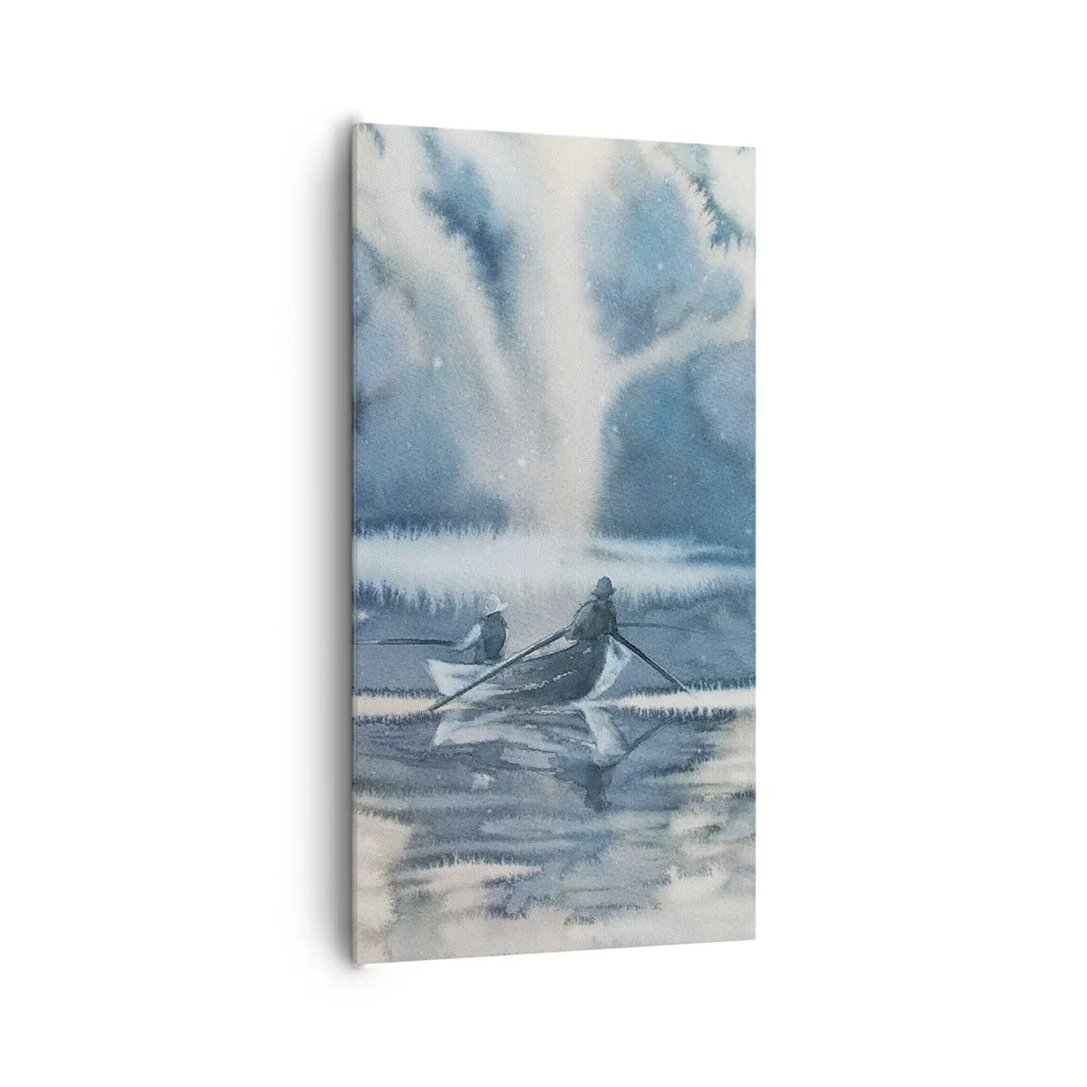 Obraz na plátne - Rybári vo svojom raji - 65x120 cm