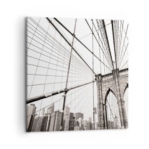 Obraz na plátne - Newyorská katedrála - 50x50 cm