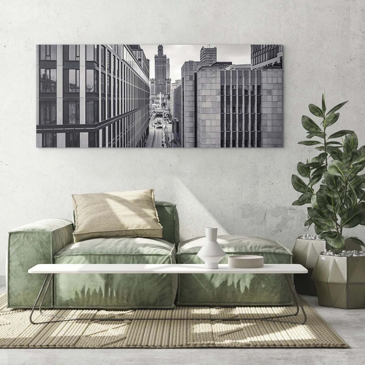 Obraz na skle - Varšavské údolie - 160x50 cm