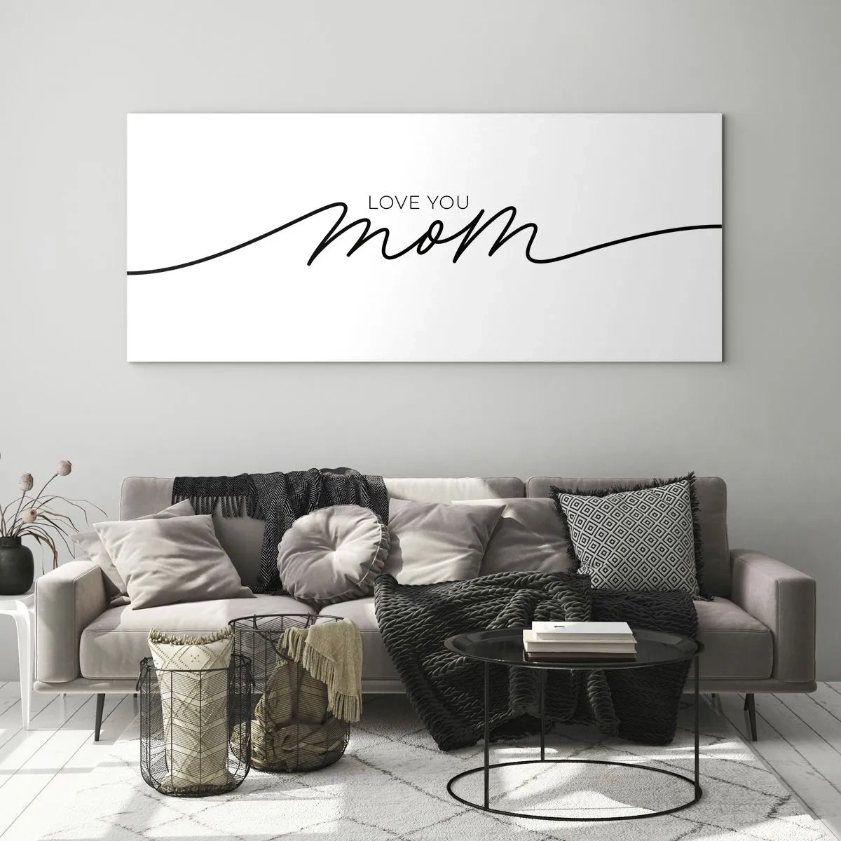 Obraz na skle - Veľké dojatie - 100x40 cm