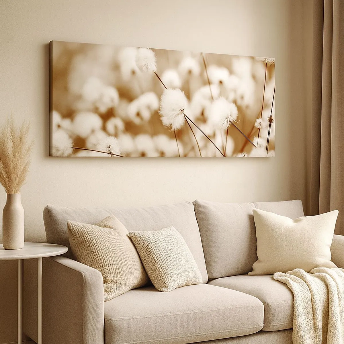 Obraz na plátne - Chlpatý lán - 100x40 cm