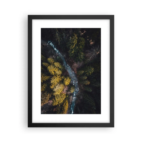 Plagát v čiernom ráme - Rýchlo, stále rýchlejšie - 30x40 cm