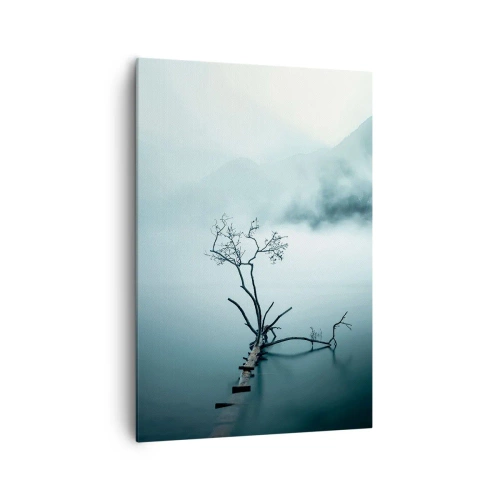 Obraz na plátne - Z vody a hmly - 70x100 cm
