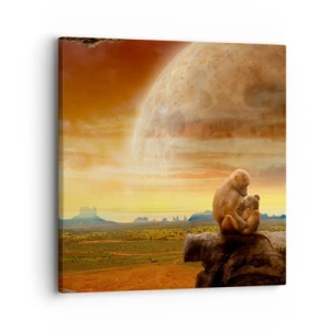 Obraz na plátne - Láska je všade rovnaká - 30x30 cm